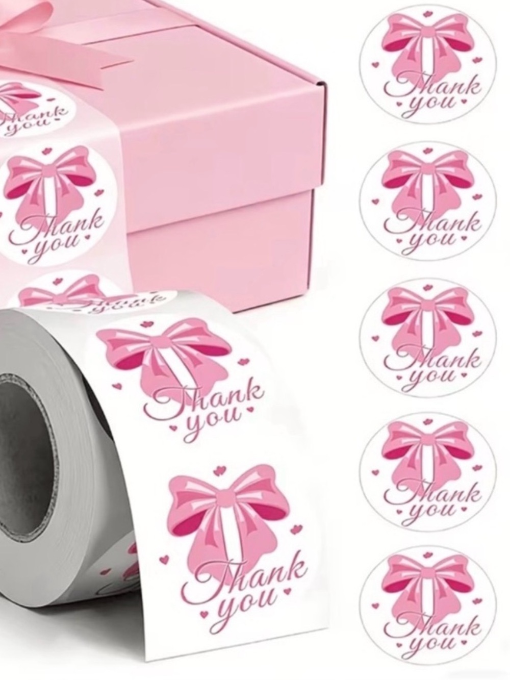 310 pcs Shipping Bundle: 30 L Poly Mailers 12x15.5”, 30 Gift Bags & 250 Stickers - Picture 10 of 11